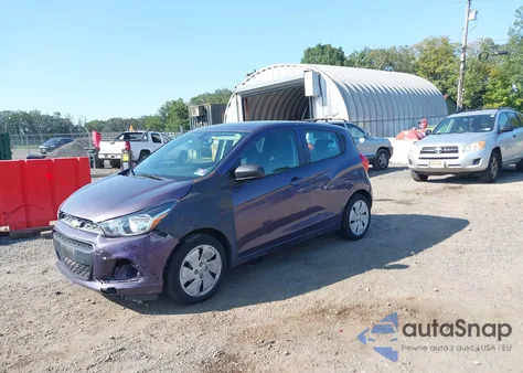 2017 Chevrolet Spark Ls Cvt from USA, damaged, VIN KL8CB6SA7HC729891